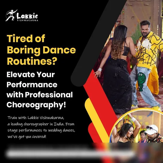 Choreographer post: “Tired of boring dance routines? Elevate your performance with professional choreography!”